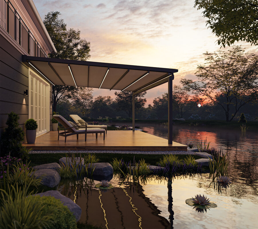 Pergola-Markisen für Gastronomie Pergola-Markisen für Gastronomie