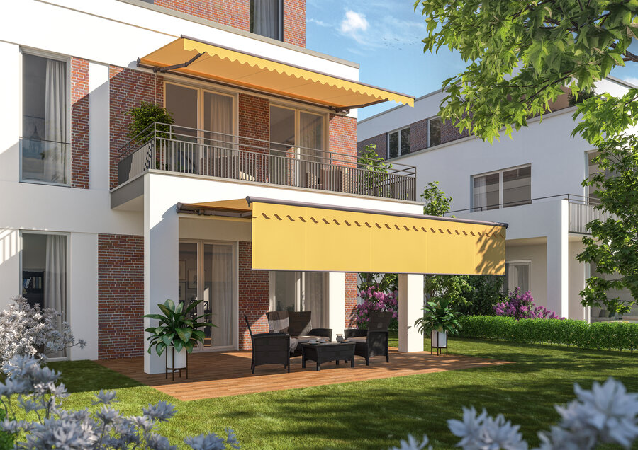 Offene Gelenkarm & Hülsen Markisen